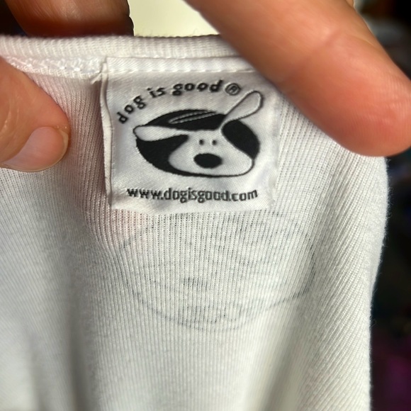 Dog is good long sleeve T shirt See measurements below for sizing. Cute shirt! - Picture 5 of 5